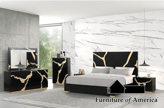 Goldsberg 4 Pc Bedroom Set - King Bed