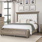 Philomath 4 Pc Aged Oak King Bedroom Set