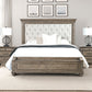 Philomath 4 Pc Aged Oak King Bedroom Set