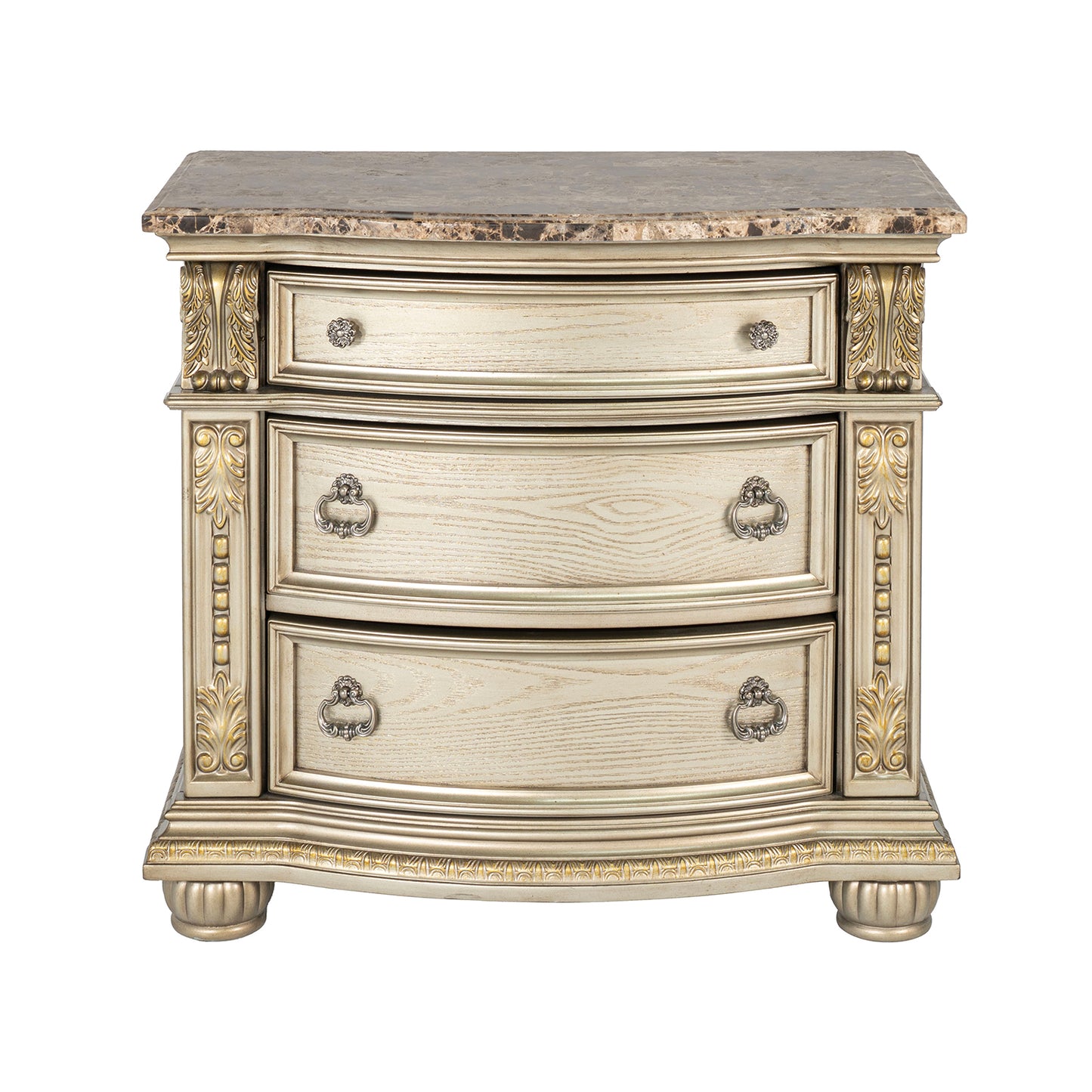 Fromberg Nightstand w/Marble Top