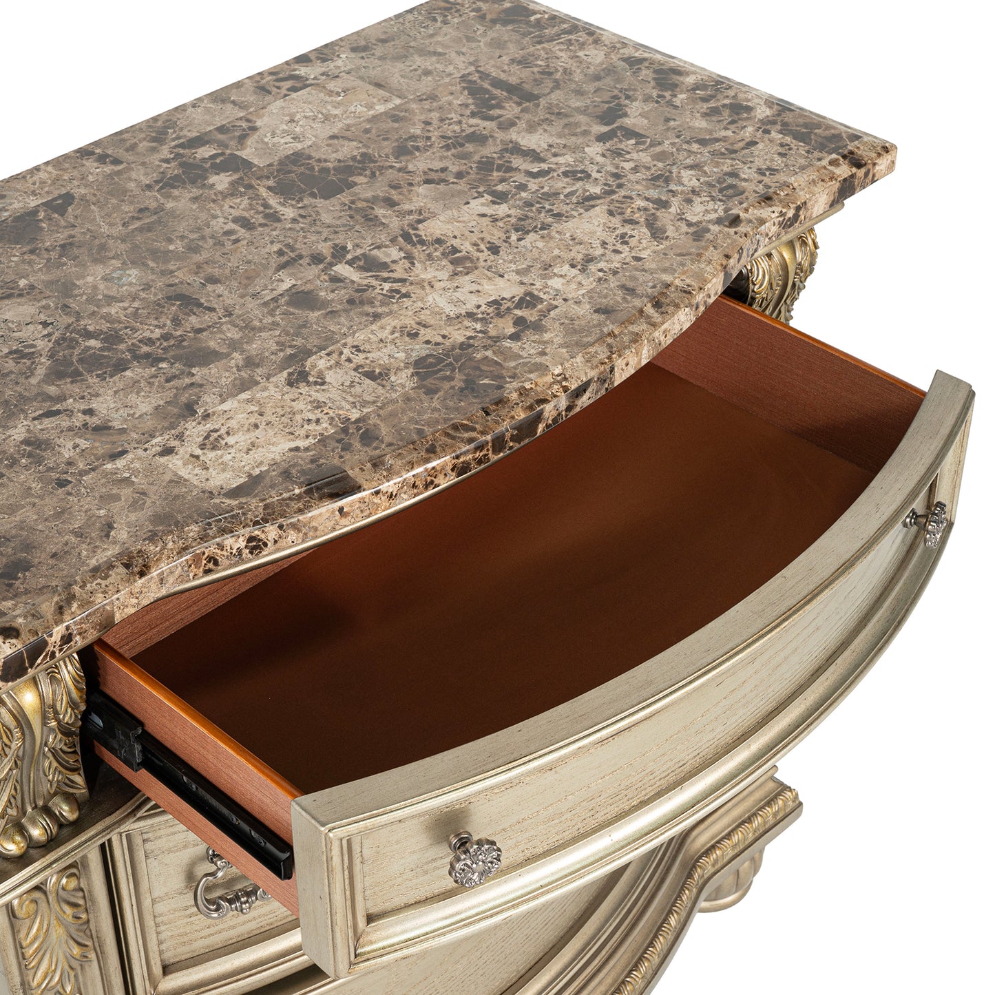 Fromberg Nightstand w/Marble Top