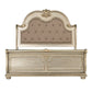 Fromberg Gold Champagne Queen Sleigh Bed