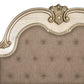 Fromberg Gold Champagne Queen Sleigh Bed