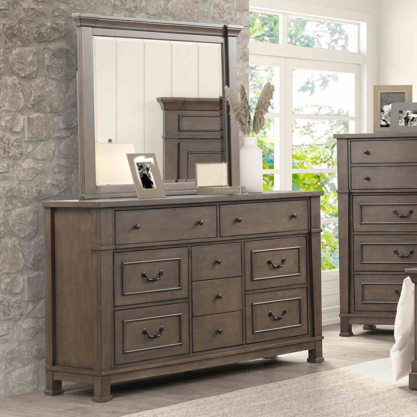 Huddersfield FM7702DB Walnut Bedroom Collection