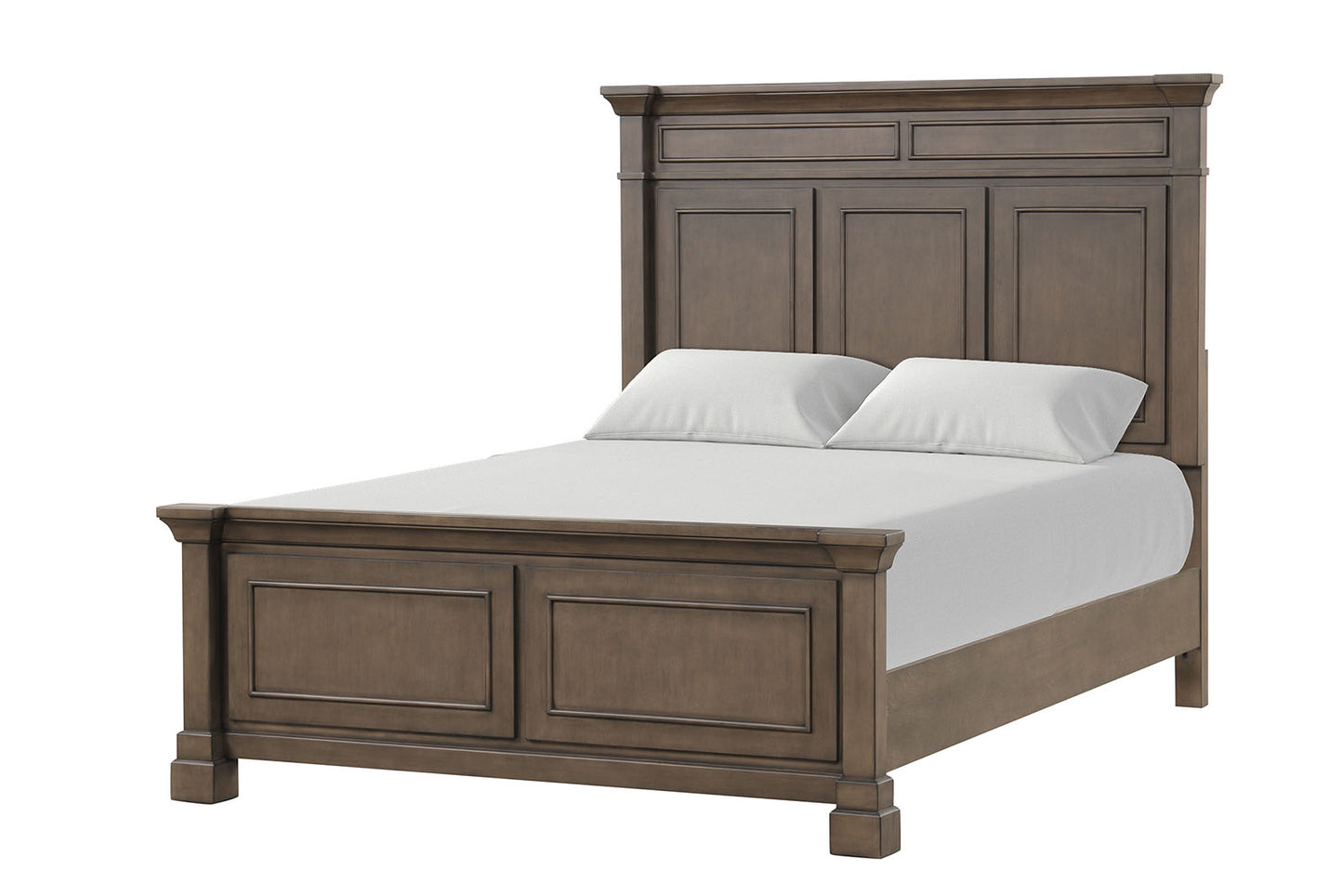 Huddersfield Walnut Eastern King Bed FM7702DB-EK
