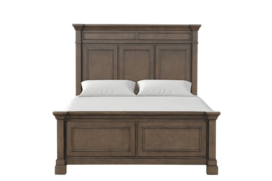Huddersfield Walnut Eastern King Bed FM7702DB-EK