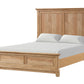 McHenry Natural Oak Queen Bed