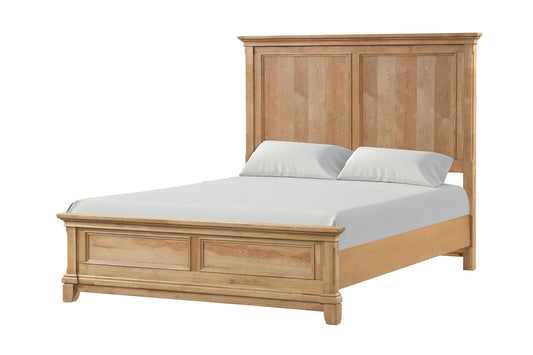 McHenry Natural Oak Queen Bed