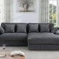 Lilola 81337 Mystic Sectional - Dark Gray