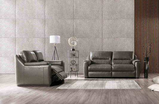 Altamura Italian Leather Living Room Sofa Set