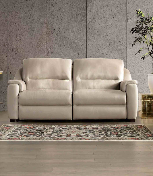Altamura 2 Pc Italian Leather Power Sofa Set
