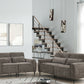 Valentina 2 Pc Sofa Collection 89119 - Gray Chenille