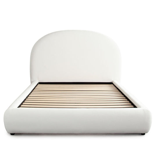 Diamond Sofa Fox King White Platform Bed