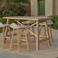 Brooke 5 Pc Outdoor Bar Height Dining Set