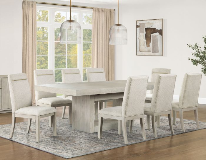 Garland Greige Finish Dining Collection w/Extension