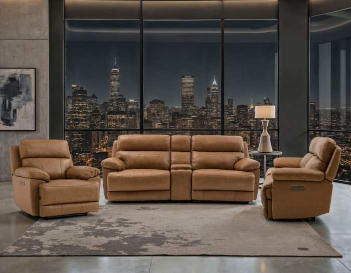 Gatlin Dual Power Reclining 3 Pc Sofa Collection