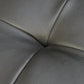 Genesis 84513-2 Black PVC Fabric Sofa Loveseat