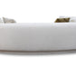 Valencia Curved Cream Sofa by Sharelle