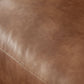Hyde Saddle Leatherette Sofa by Diamond Sofa