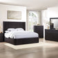 Henry 4 Pc Reeded Bedroom Set - Espresso