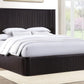 Henry Reeded Queen Bed - Espresso Finish