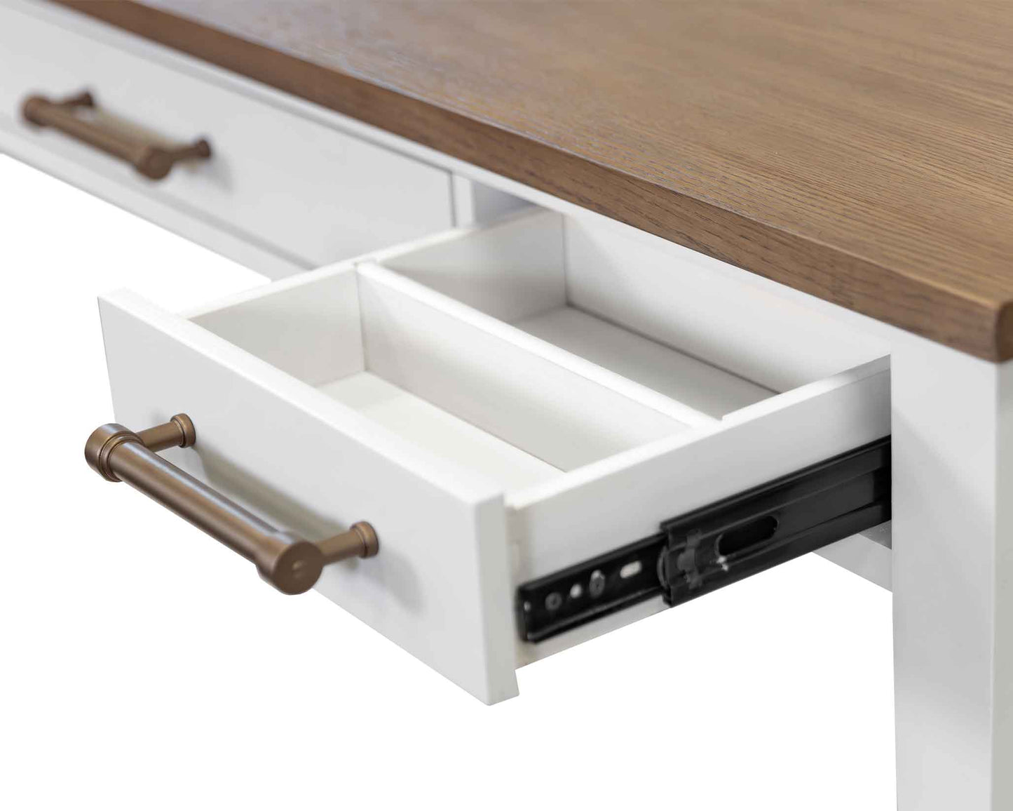 Albany Clean White Office Desk Collection