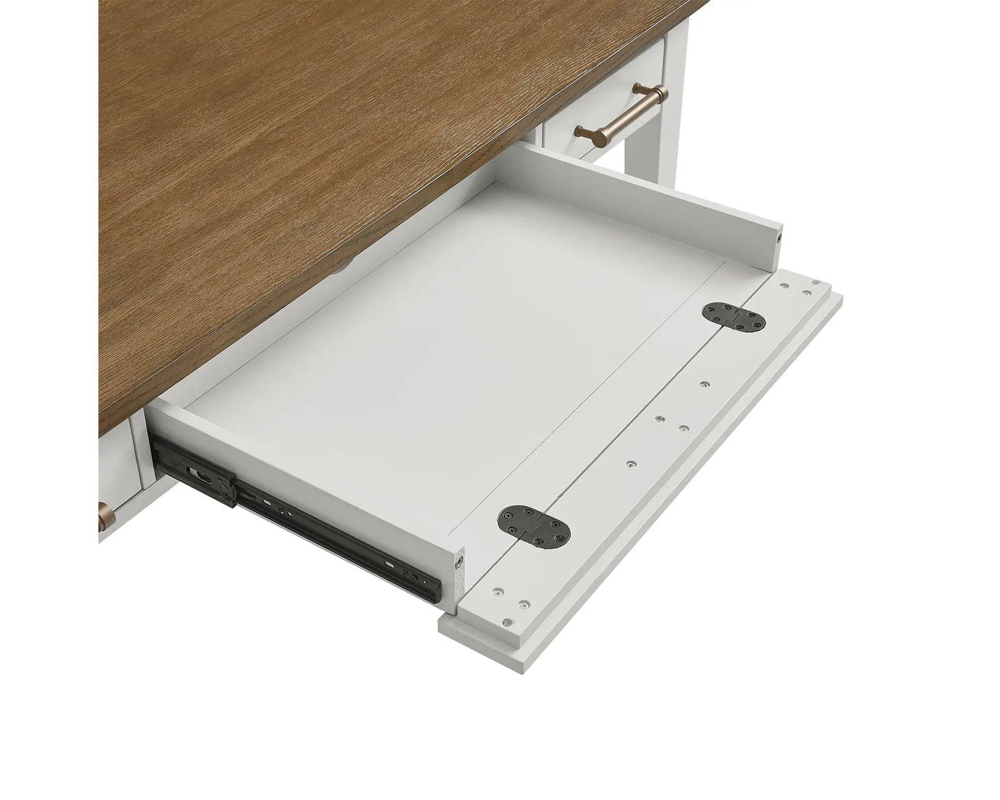 Albany Clean White Office Desk Collection