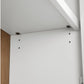 Albany White Tall 94 Inch Bookcase