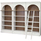 Albany White Tall 94 Inch Bookcase
