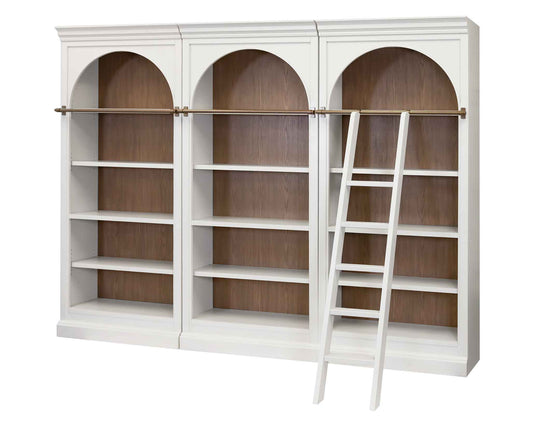 Albany White Tall 94 Inch Bookcase