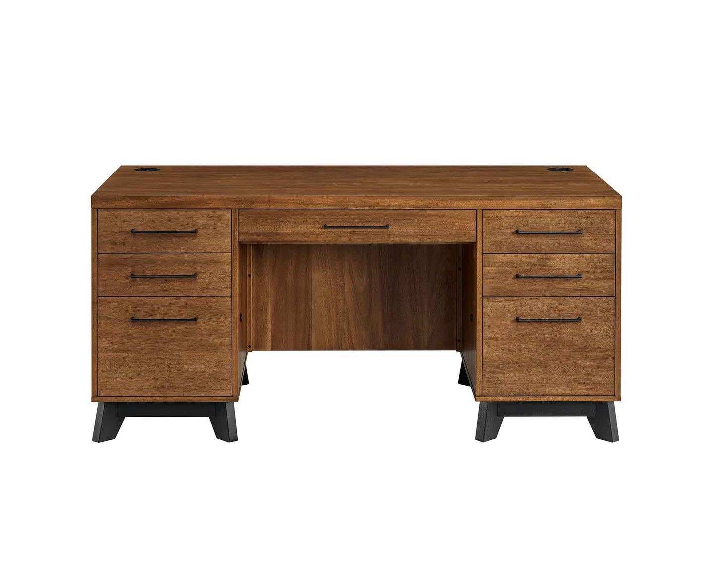 Avery IMAV640 Medium Brown Pedestal Desk
