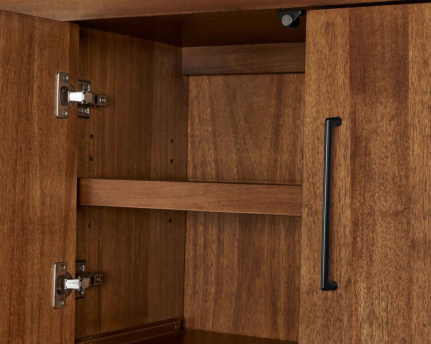 Avery IMAV642 Brown Credenza Hutch