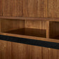 Avery IMAV642 Brown Credenza Hutch