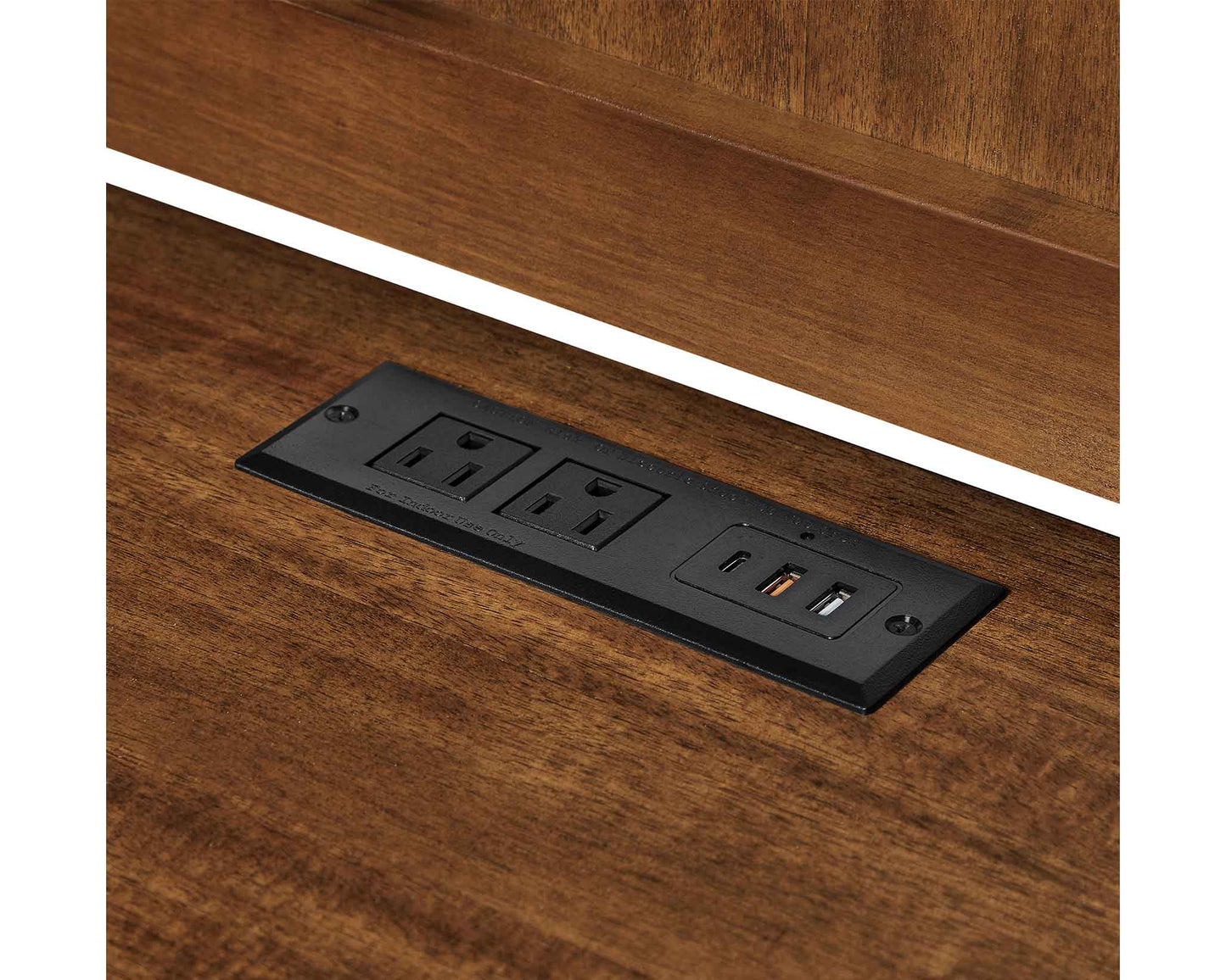 Avery IMAV649 Brown Credenza Desk