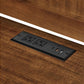 Avery IMAV642 Brown Credenza Hutch
