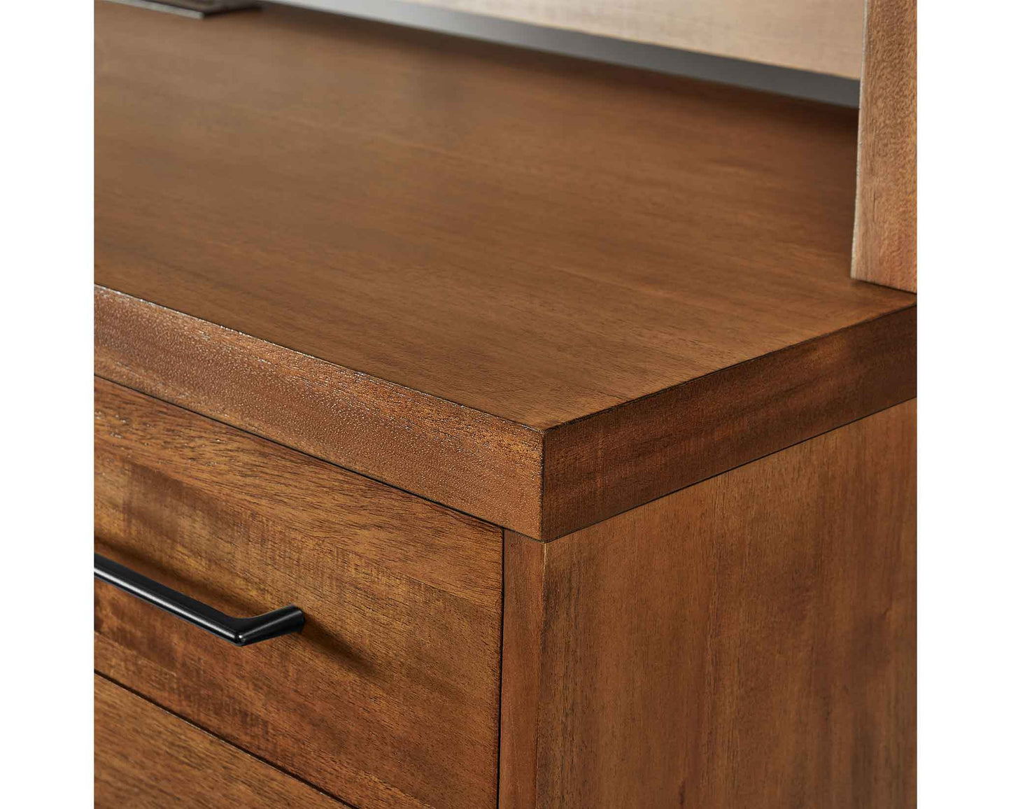 Avery IMAV642 Brown Credenza Hutch
