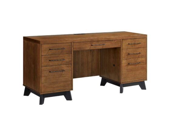 Avery IMAV649 Brown Credenza Desk