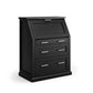 Abby IMAY550B Secretary Desk Black or White