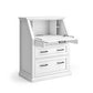 Abby IMAY550B Secretary Desk Black or White
