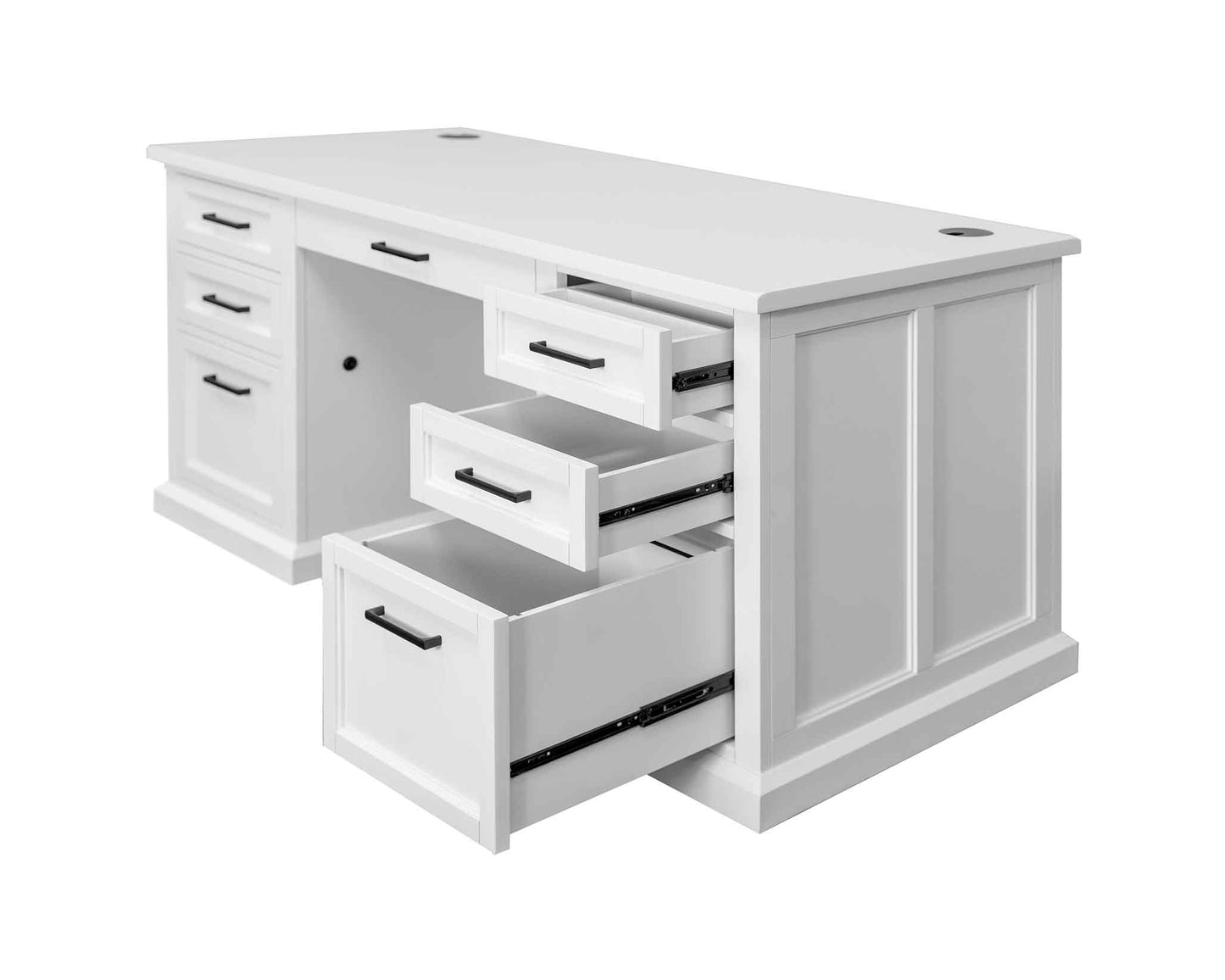 Abby IMAY680 White Office Collection by Martin Furniture