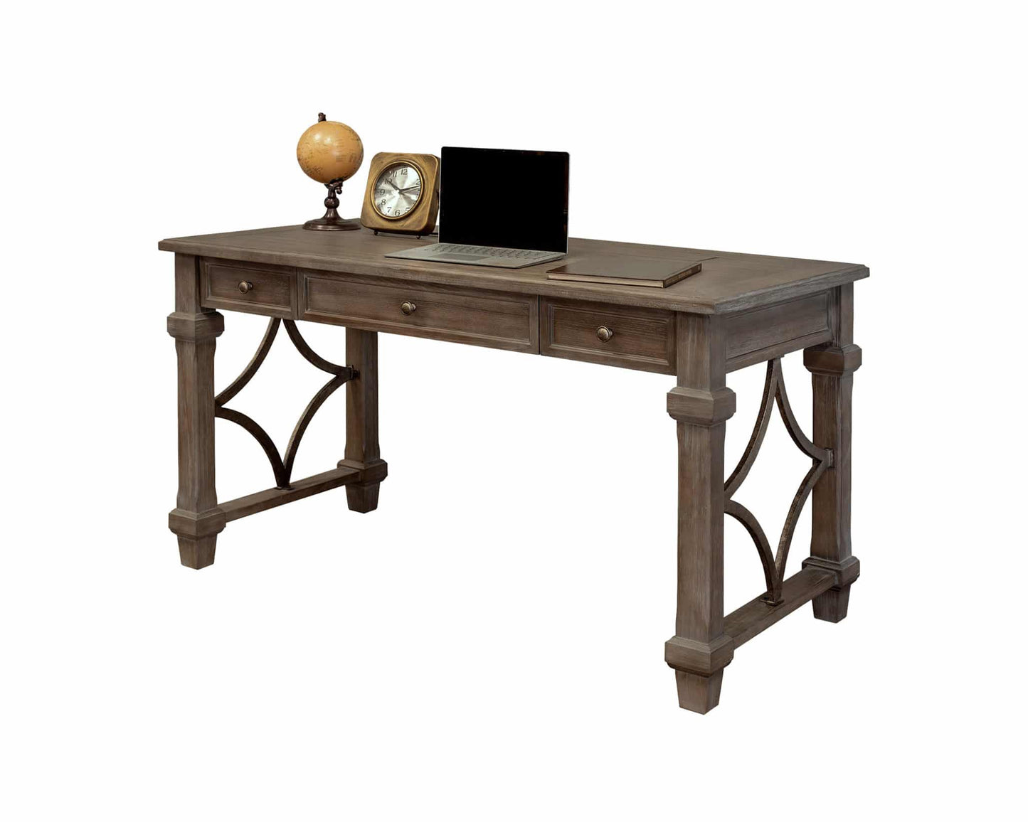 Carson 54" Writing Desk Weathered Dove