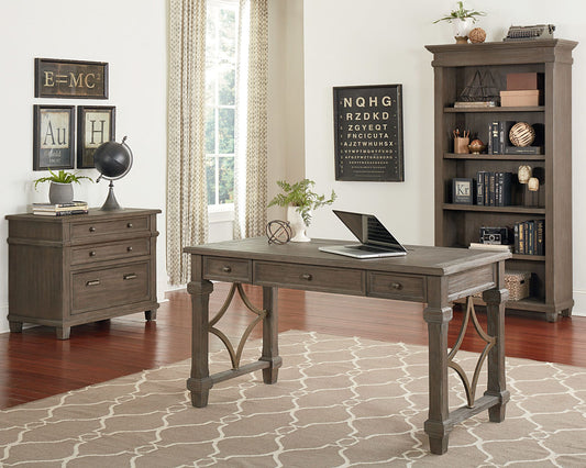 Carson 54" Writing Desk Weathered Dove