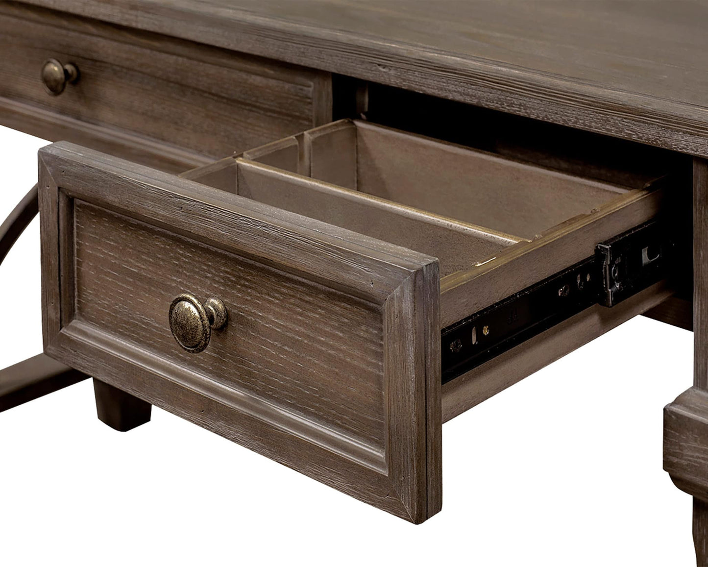 Carson 54" Writing Desk Weathered Dove