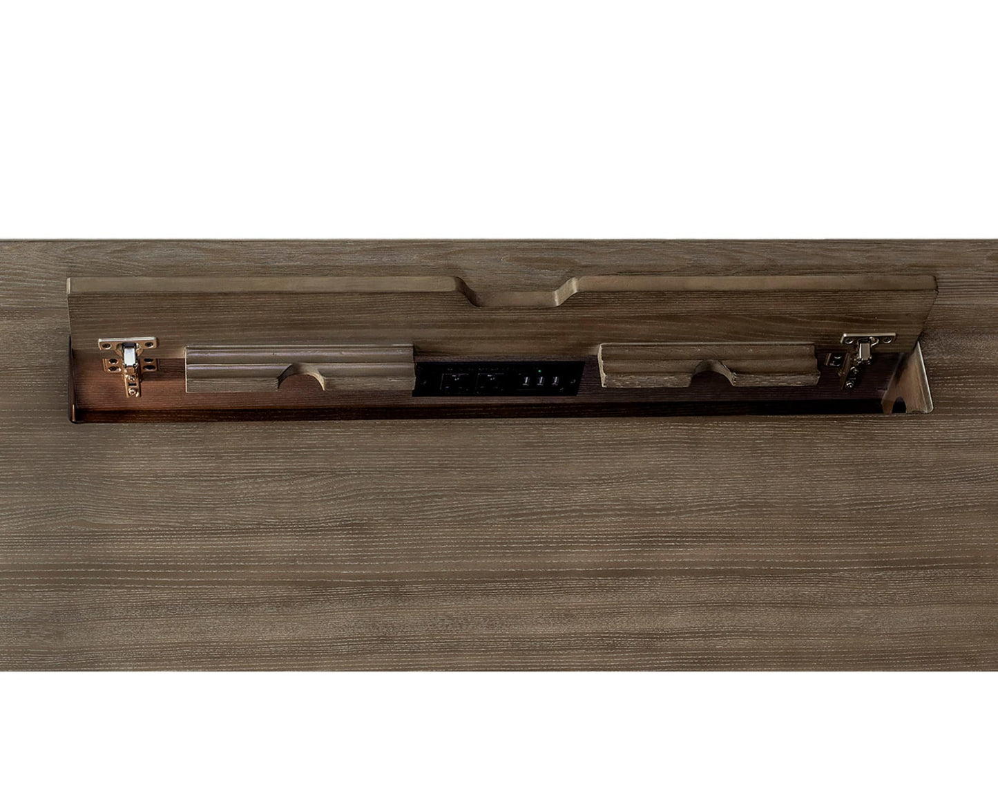 Carson 54" Writing Desk Weathered Dove