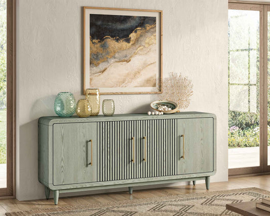 Camden Pistachio 4 Door TV Stand IMCN370P