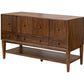 Cupertino IMCU370 Warm Walnut Sideboard