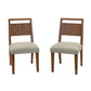 Cuppertino Warm Walnut Expandable  Dining Set