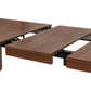 Cuppertino Warm Walnut Expandable  Dining Set