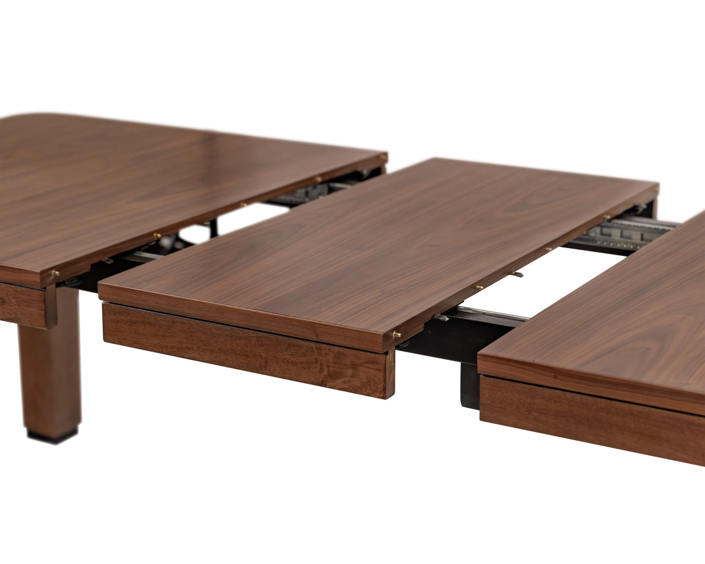 Cuppertino Warm Walnut Expandable  Dining Set