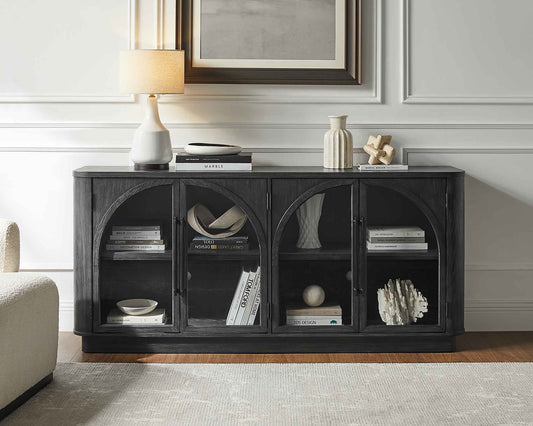 Harper Black TV Stand IMHP370B